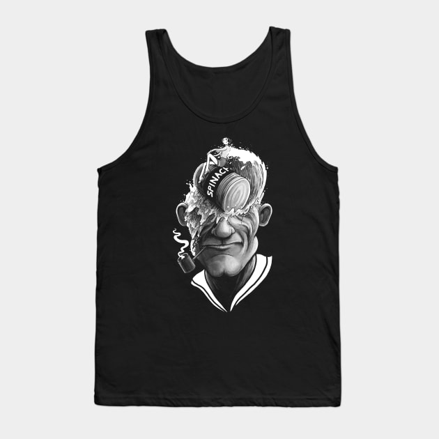 A Sailors Mind Tank Top by Demented